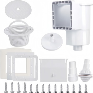 Accessoires de nettoyage de filtre mural anti-salissures ABS adaptés aux piscines hors sol - Product Image 2