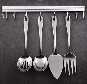 DFU0193 Pala para repostería de acero inoxidable para el hogar, cuchara para buffet de hot pot, directamente del fabricante, con diseño antideslizante - Product Image 3