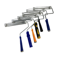 Cadre de rouleau à peinture en acier robuste de 9 pouces à 5 fils pour la peinture de clôtures extérieures - Qualité industrielle et DIY, personnalisable OEM