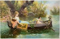 Peinture à l'huile sur mesure peinte à la main de hans-zatzka, Reproduction de la célèbre peinture à l'huile pour la décoration murale de la maison