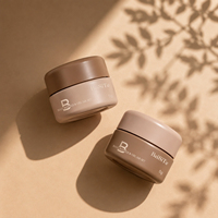 Pot vide rond personnalisé OEM/ODM pour gel constructeur 5g, mini pot à gel pour vernis à ongles, emballage cosmétique à marque privée