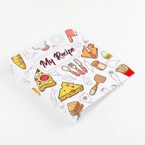 สมุดบันทึกปกแข็งแบบกำหนดเองเป็นมิตรกับสิ่งแวดล้อม ปกกระดาษแข็งสวยงาม เย็บแบบ Perfect Binding ปั๊มฟอยล์สีเงิน ดีไซน์ลายนูน - Product Image 4