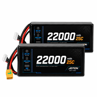 Аккумулятор JOTEN 6S 22000 мАч 22.2В 25C LiPo с высокой токоотдачей для тяжелых гексакоптеров, октокоптеров и БПЛА