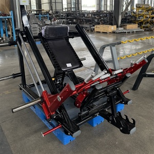 Máy tập tạ đứng nghiêng kiểu chèo thuyền tải trọng đĩa tại phòng tập thể hình thương mại - Product Image 2