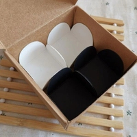 Boîte-cadeau en papier pour truffes au chocolat imprimées sur mesure, emballage de luxe pour chocolats