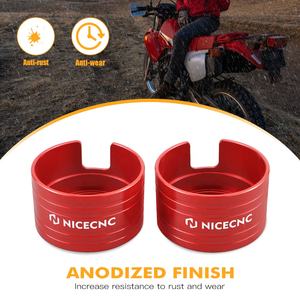 NICECNC para <span class=keywords><strong>Honda</strong></span> XR 650L <span class=keywords><strong>650</strong></span> L XR650L 1993-2024 2023 2022 <span class=keywords><strong>2021</strong></span> XR600R XR 600 <span class=keywords><strong>R</strong></span> 1993-2000 Horquilla delantera Horquilla Protector de pierna inferior - Product Image 4