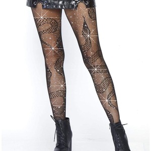 Women <b>Fishnet</b> Tights Black Animal Pattern Sheer 0D Ultra Thin Pantyhose For Fashion Wear - Product Image 3