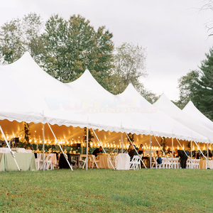 Tente de réception de luxe en PVC robuste et imperméable, abri pour événements, avec fenêtre amovible, pour mariages et autres événements en extérieur - Product Image 6