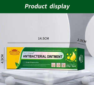 Fabricant Vente en gros Crème pour l'eczéma Soins de la peau aux herbes Infection fongique Crème antiprurigineuse contre l'acné - Product Image 5