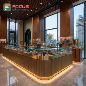 Sistema de Exhibición de Joyería de Alta Visibilidad, Panel de Vidrio Templado, Vitrina para Tienda de Joyería - Product Image 6