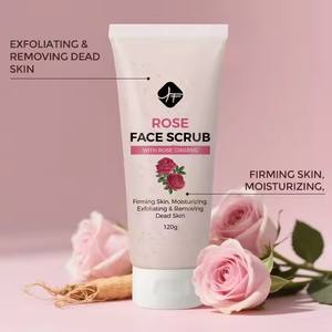 Vitamin C and Turmeric Face <strong>Scrub</strong> <strong>Cream</strong> Private Label Organics <strong>Facial</strong> <strong>Scrub</strong> Exfoliating Clears Blackheads Improve Dark Spot Acne - Product Image 2