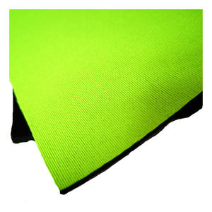 Corte láser 100% SBR Tela de neopreno de dos caras verde Neopreno súper elástico laminado para ropa - Product Image 3