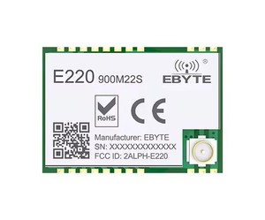 โมดูลส่งสัญญาณไร้สาย Ebyte E220-900T30D LLCC68 ระยะ 10 กม. รองรับ Air Wake-up กำลังส่ง 30dBm โมดูลไร้สาย LoRa RF 915MHz - Product Image 2