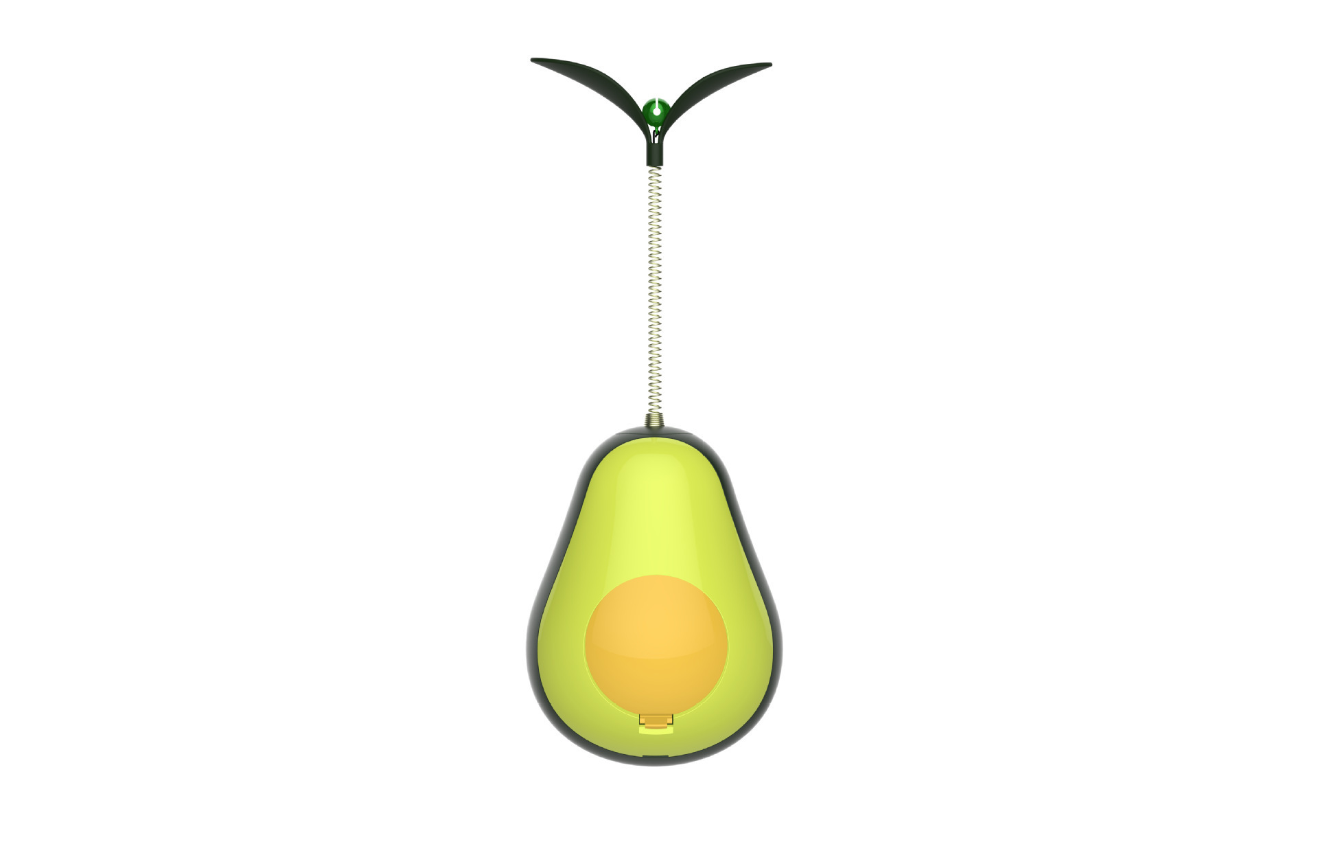 Avocado Tumbler Crude Food-green