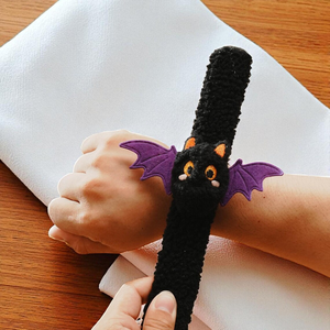 Bracelet slap d'Halloween Pafu, cadeau de fête festif, style citrouille, fantôme, chauve-souris, chat noir, jouets pour enfants, cadeaux de fête pour la fête d'Halloween - Product Image 3