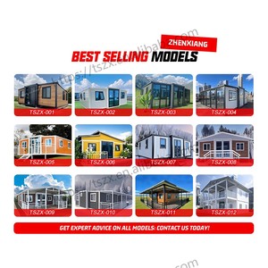 Sang trọng gấp nhỏ nhà 2 3 phòng ngủ prefab nhà di động 20ft 30ft 40ft Modular đúc sẵn mở rộng container nhà - Product Image 5