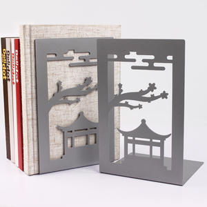 Hete Verkoop Creatieve Metalen Boekensteunen Gepersonaliseerde Boekensteunen Ijzeren Hol - Product Image 4