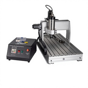 Máquina de grabado CNC de sobremesa Zhong Hua Jiang 300W 800W 1500W MACH3 300x200mm 3020 para tallado de madera y corte de metal - Product Image 1