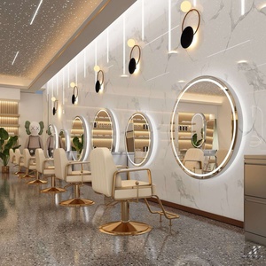 Espejo de Peluquería con Luces LED, Espejo Especial para Salón de Belleza y Barbería, Venta Caliente - Product Image 3