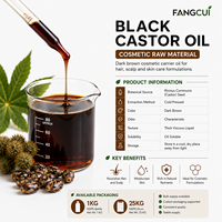 Huile de ricin noire jamaïcaine biologique en gros, sans hexane, huile végétale pour les soins des cheveux, du cuir chevelu et de la peau, huile de ricin noire haïtienne en vrac