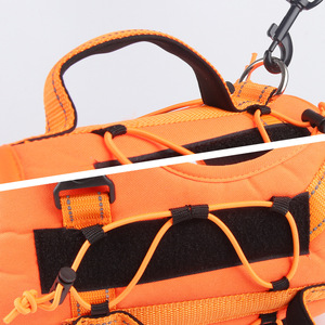 Harnais Réfléchissant Réglable en <span class=keywords><strong>Maille</strong></span> d'Air 3D avec Autocollant pour Chien, Harnais Tactique Oxford pour Grands Chiens avec Poignée - Product Image 6