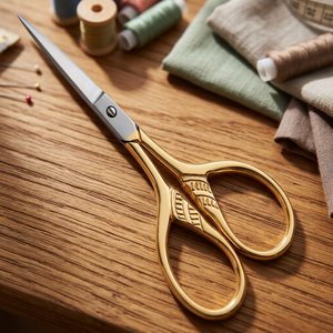 ASAP Eco-friendly Manicure <b>Scissors</b> Silver Steel Straight Blade Simple Sharp Logo Nail Style Eyebrow Beauty Care - Product Image 2