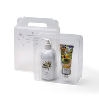 Caja de Embalaje Impresa Personalizada, Bandeja Cosmética para Brochas, Caja de PP, Caja Transparente de Acetato, Plegable
