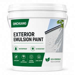 High Quality Exterior Wall Latex Paint Weather Resistant Water Based Acrylic Coating for Building Decoration