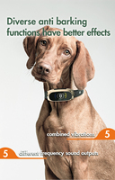 Intelligentes Anti-Bell-Halsband mit Schwerkraftsensor für Hunde, Schockfreies Trainingshalsband, IPX7 Wasserdicht, Wiederaufladbar, Humane Bellkontrolle