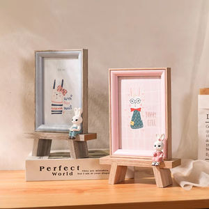 Good Quality Creative Children Cartoon Photo <b>Frame</b> Wooden Decorative Picture Display Art <b>Frames</b> - Product Image 5
