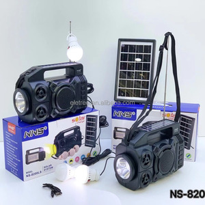 ไฟฉายแ<span class=keywords><strong>ล</strong></span>ะโคมไฟคุณภาพสูง Eletree รุ่น NS-8200LS ความจุแบตเตอรี่ 2400mAh <span class=keywords><strong>ช</strong></span>าร์จซ้ำได้ผ่าน USB และรองรับการ์ด TF เล่น<span class=keywords><strong>เพลง</strong></span>ได้ พกพาสะดวก พร้อมวิทยุ FM พลังงานแสงอาทิตย์ เหมาะสำหรับการตั้ง<span class=keywords><strong>แค</strong></span>มป์ - Product Image 3