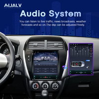 Autoradio Usine OEM DW TS7 9,7 Pouces Style Tesla pour Prado Chevi Cruze Nissan Subwoofers Écran IPS pour Multimédia Universel Voiture