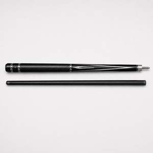 Queue de billard en fibre de <span class=keywords><strong>carbone</strong></span> Silver Line, manche minimaliste, poignée texturée, joint fileté pour ensembles de queues OEM - Product Image 1