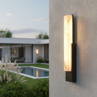 Applique murale LED extérieure en acier inoxydable, étanche, pour cour, clôture, terrasse, toit, décoration nocturne