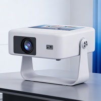 Dernier projecteur tactile 1080P avec Android OS, décodage 4K, correction automatique de la distorsion trapézoïdale, WiFi 2.4G+5G, Bluetooth, projecteur portable intelligent pour home cinéma