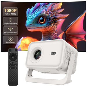 Mini <span class=keywords><strong>projecteur</strong></span> intelligent <span class=keywords><strong>LED</strong></span> P21, écran 250 pouces, 1080P, Android 13, 350 lumens, WiFi6, BT5.0, portable, extérieur - Product Image 1