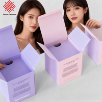 Baoren – Échantillons de pliables haut de gamme à double fente pour emballages de savon, diffuseurs d'huile, bouteilles de parfum, en papier écologique, personnalisables