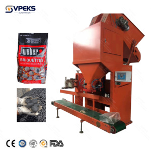 Đóng bao bì túi than briqbags trọng lượng điền Cube gỗ BBQ 2.5kg vừa cục than bánh máy đóng gói - Product Image 1