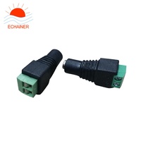 Connecteur de bornes à vis étanche DC5521 femelle pour bande de connexion
