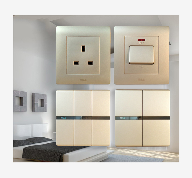 MGASWITCH V9 Series Wall Switches Power Sockets & Switched Sockets