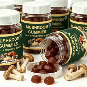 OEM Customized Herbal Private Label Organic 10-in-1 Mix Lion's Mane Reishi Chaga Extract <b>Gummy</b> <b>Candy</b> Supplement Mushroom Gummies - Product Image 4