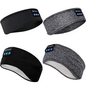 Ngủ tai nghe, mới nhất bt5.0 không dây Headband Tai nghe 10hrs Thời gian chơi tuyệt vời âm thanh màu xanh răng Tai nghe Headband