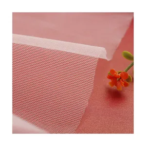 % 100% polyester kumaş 20D geri dönüşümlü kavisli desen düz kumaş oyuncak düğün dekorasyon kumaşı gelin tül kumaş gelinlik tül fab