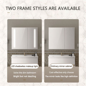 Holmine Trendy Design multi funzione di Mobili Da Bagno Appeso A Parete Bagno Vanità impermeabile risparmiare spazio vanites de salle de ba - Product Image 4