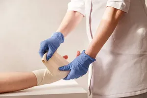 Pansement pour plaies traumatiques, thérapie par pression négative, bande PBT à haute élasticité, bandage élastique cohésif extensible, certifié CE - Product Image 4