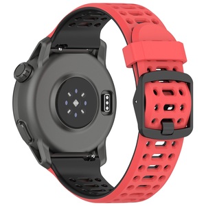 Bracelet de remplacement de bracelet de sport 20mm 22mm pour COROS PACE 2 <span class=keywords><strong>3</strong></span> <span class=keywords><strong>APEX</strong></span> 2 <span class=keywords><strong>Pro</strong></span> Bracelet de montre en silicone bicolore respirant - Product Image 3