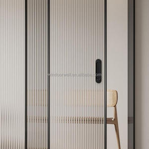 Poignée de porte coulissante poignées auto-adhésives pour armoire de cuisine fenêtre bouton de porte en verre pas de poinçonnage poignée de meuble dispositif auxiliaire - Product Image 1