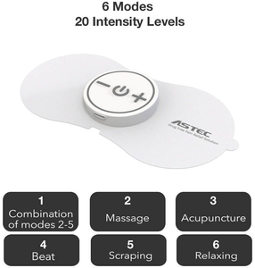 Terapia antidolorifica Wireless TENS, dispositivo a impulsi elettrici, Mini massaggiatore portatile a impulsi elettro per la parte bassa della schiena - Product Image 2