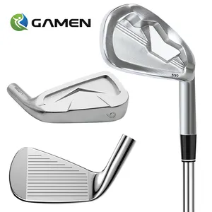 GAMEN golf club de cabeza de hierro oem de las mujeres de los hombres de plano ejes forjado golf cabeza de hierro sólo los clubes de golf de hierro