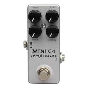 Jingying 2025 Usine <span class=keywords><strong>Mini</strong></span> Pédales de Guitare Série <span class=keywords><strong>MINI</strong></span> C4 COMPRESSEUR Pédale d'Effet de Guitare Électrique Pièces et Accessoires de Guitare - Product Image 1